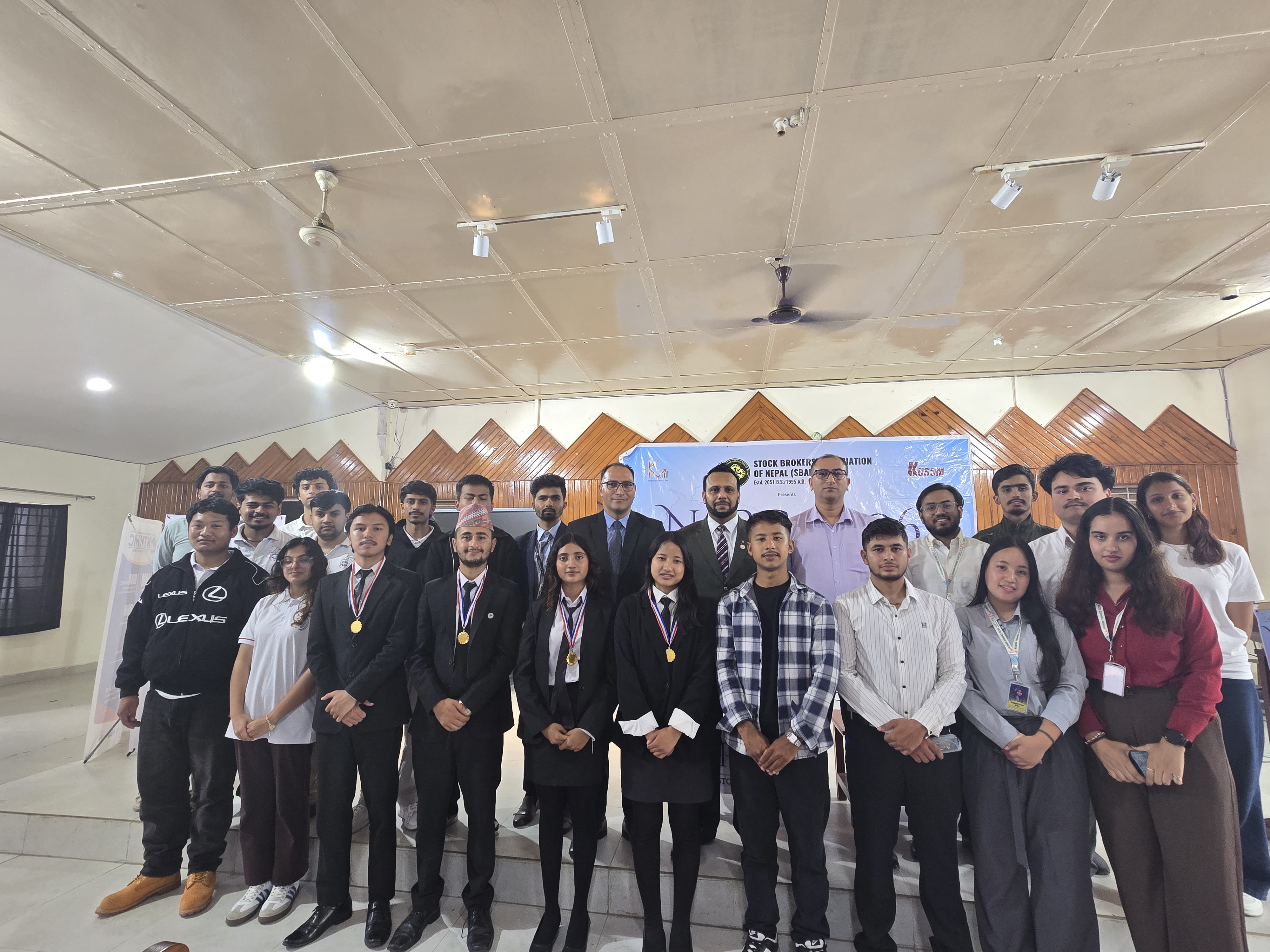 Winner at Stock Pitching Competition organized by KUSOM