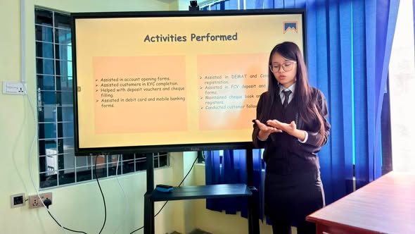 BBA-BI 6th Semester Internship Report Presentation